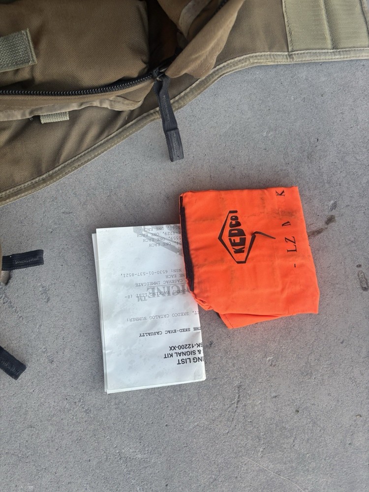 SKEDCO KIT COMBAT CASEVAC SOF MOBILITY with Litter/Stretcher Cag Sof Devgru Seal