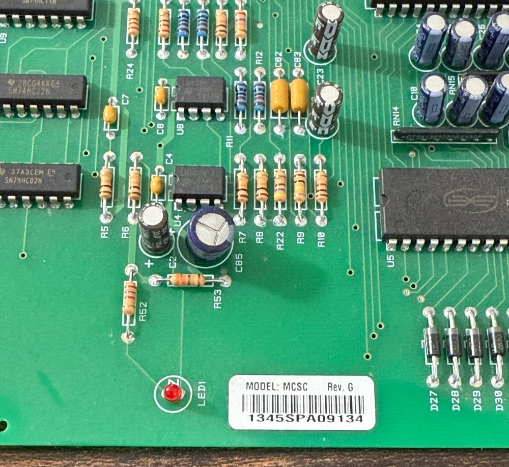 Bogen MCSC MC-SC 945331-11 Station Card Multicom 2000 Module Card Intercom #0148