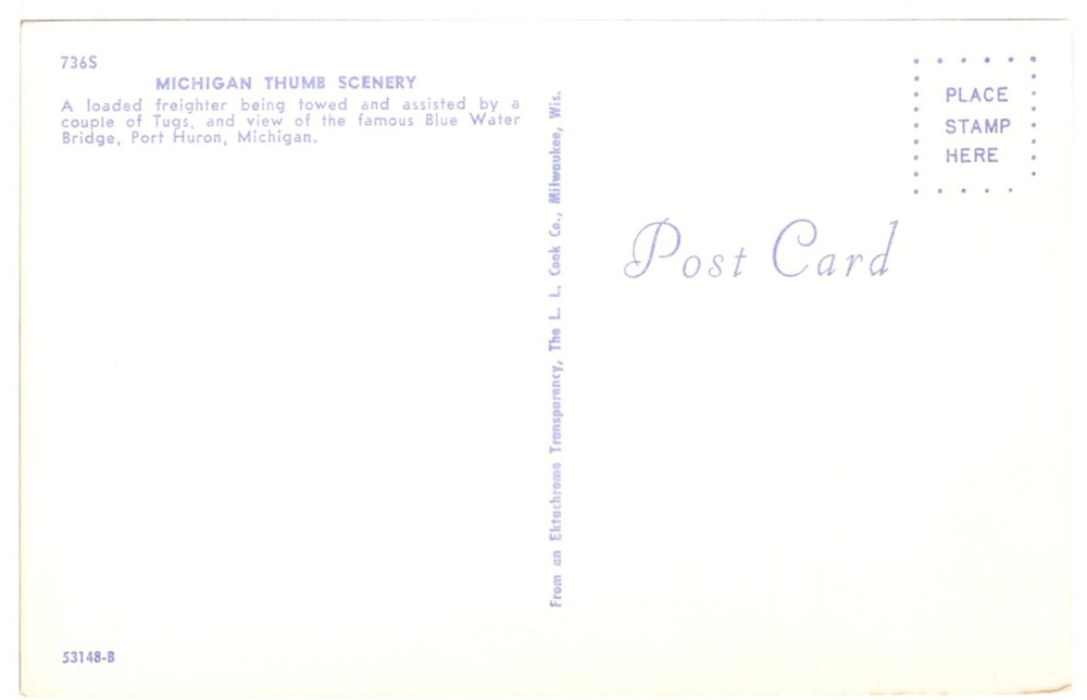 MICHIGAN THUMB SCENERY - PC3351
