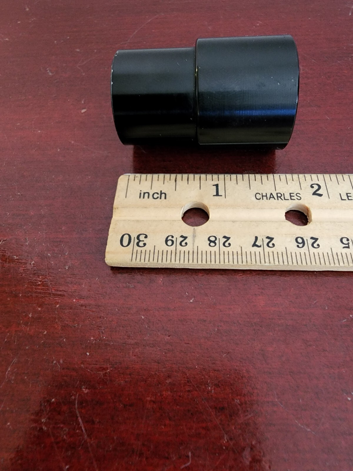 PAIR(2) OF WF.10X MICROSCOPE EYEPIECES. NO CRACKS OR CHIPS. WORKS