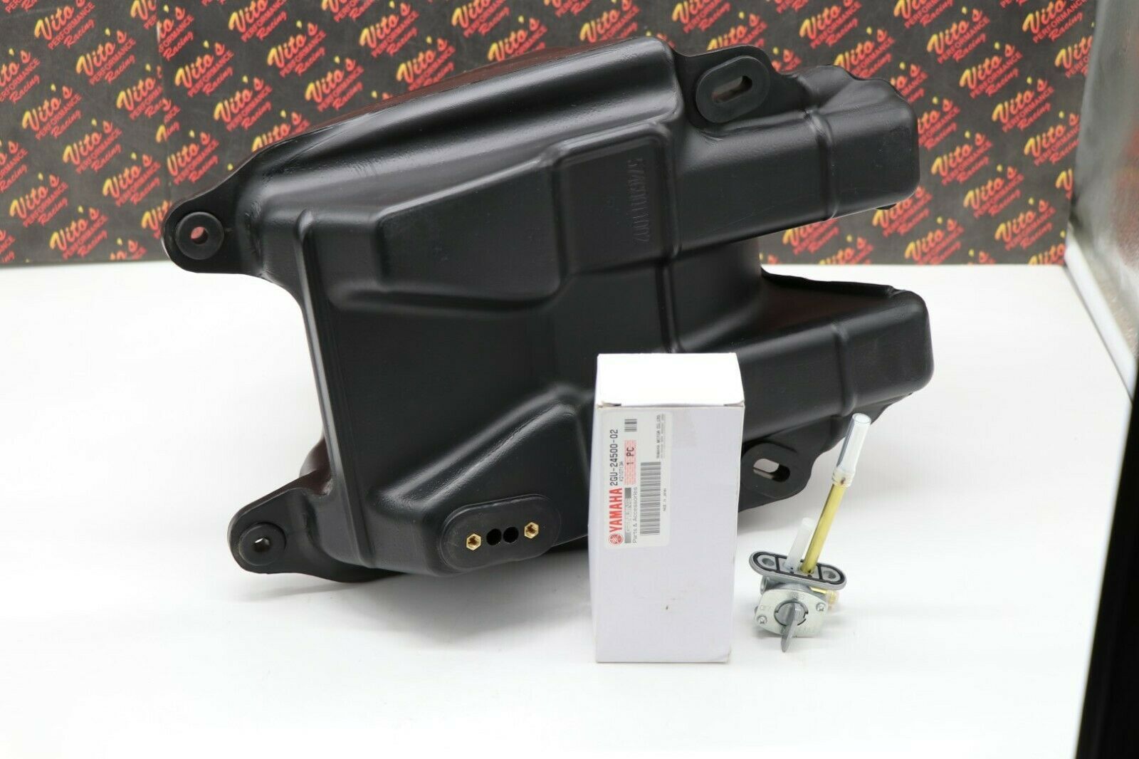 NEW YAMAHA Banshee GAS TANK + fuel cap & OEM factory petcock 1987-2006