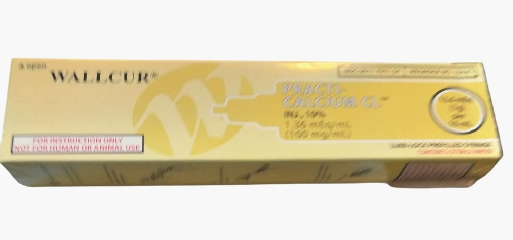 Wallcur Practi Calcium CL Prefilled Syringe For Instructional Use Only