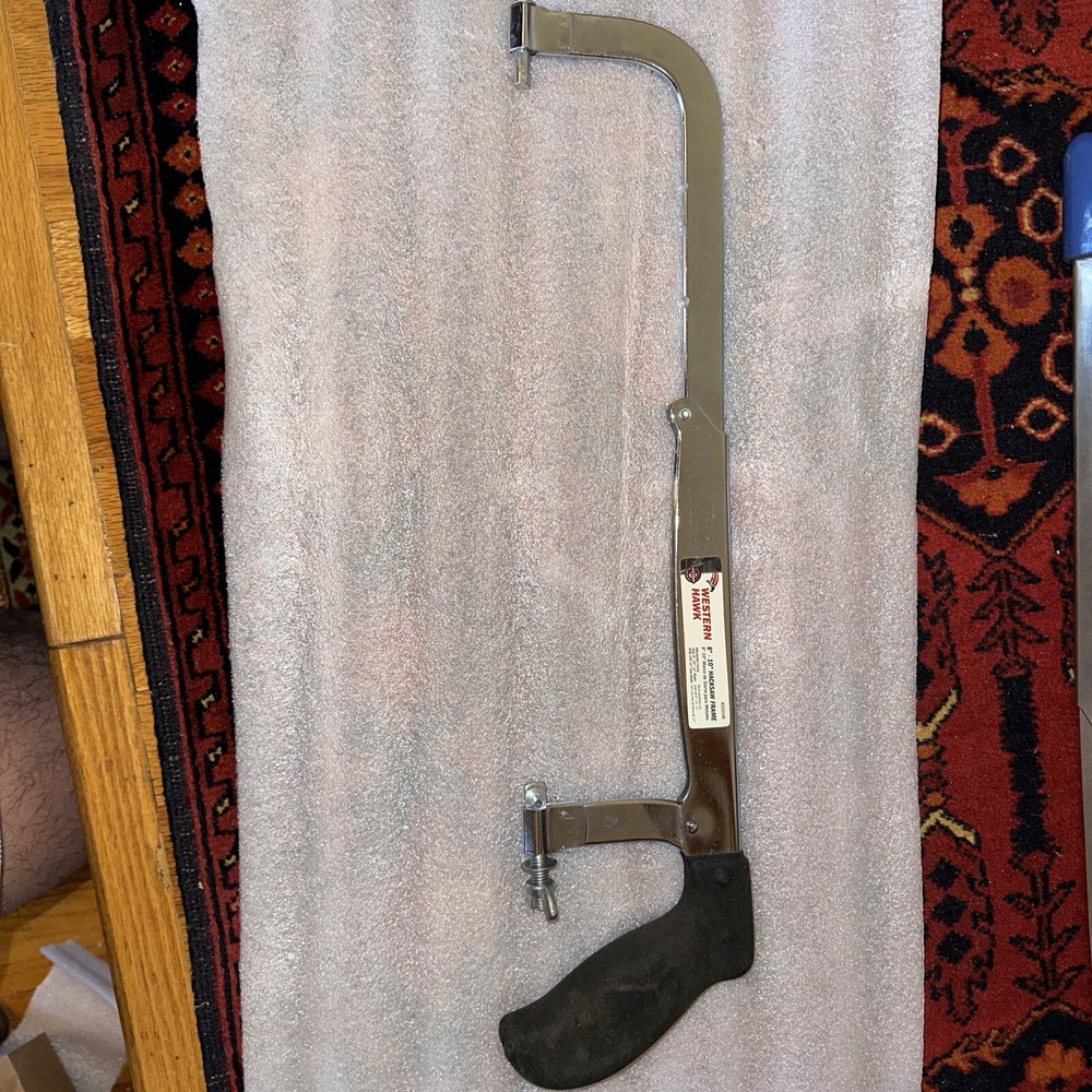 Western Hawk Hacksaw Frame, 8/10/12” Capable