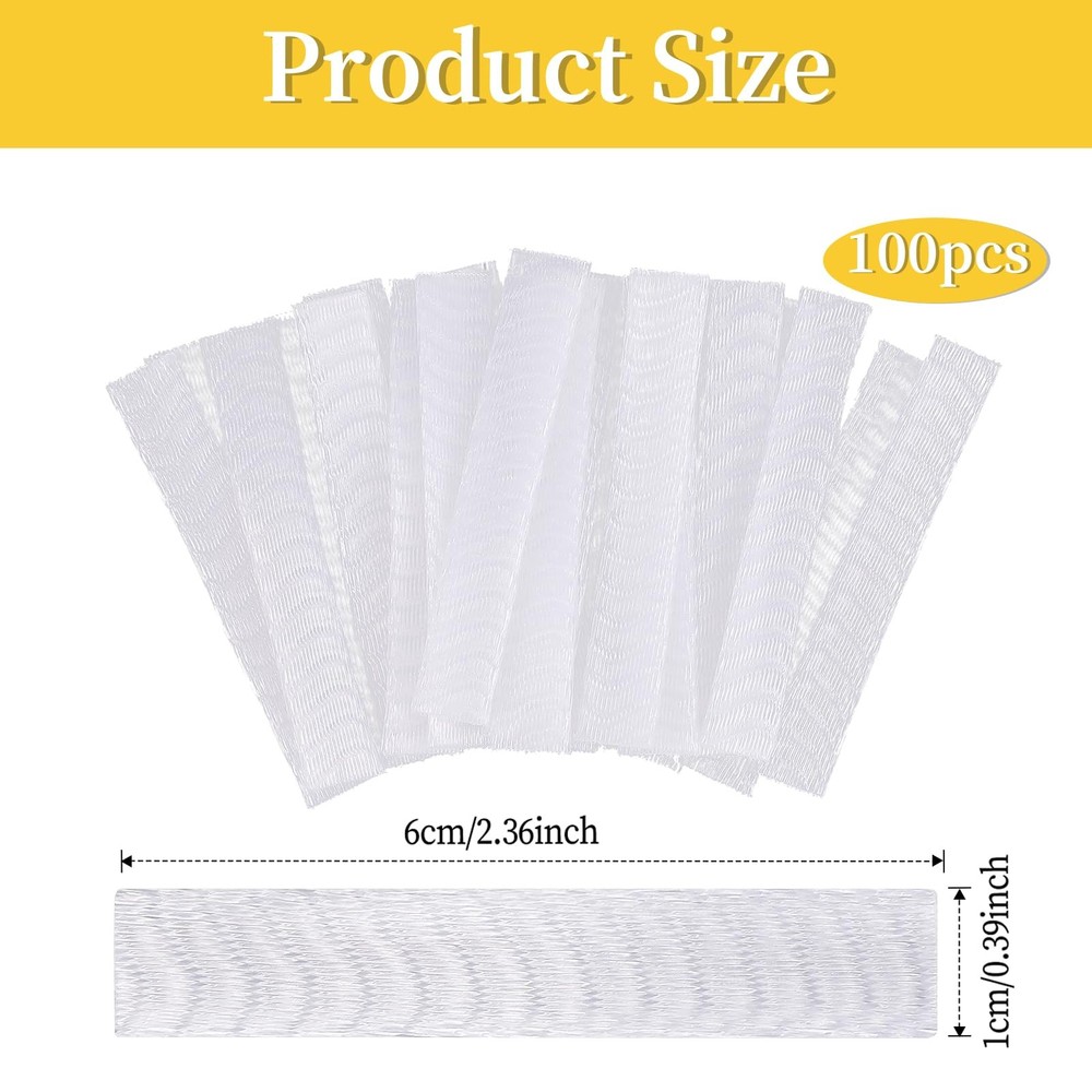 100 Pcs Thread Net Spool Saver, Embroidery Machine Thread Spools Sleeve Nets ...