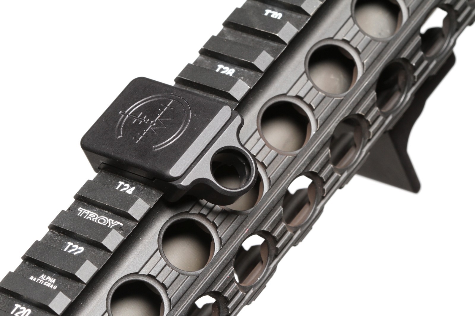45 Offset 1913 Rail QD Rotation Limited Sling Mount by Impact Weapons Components
