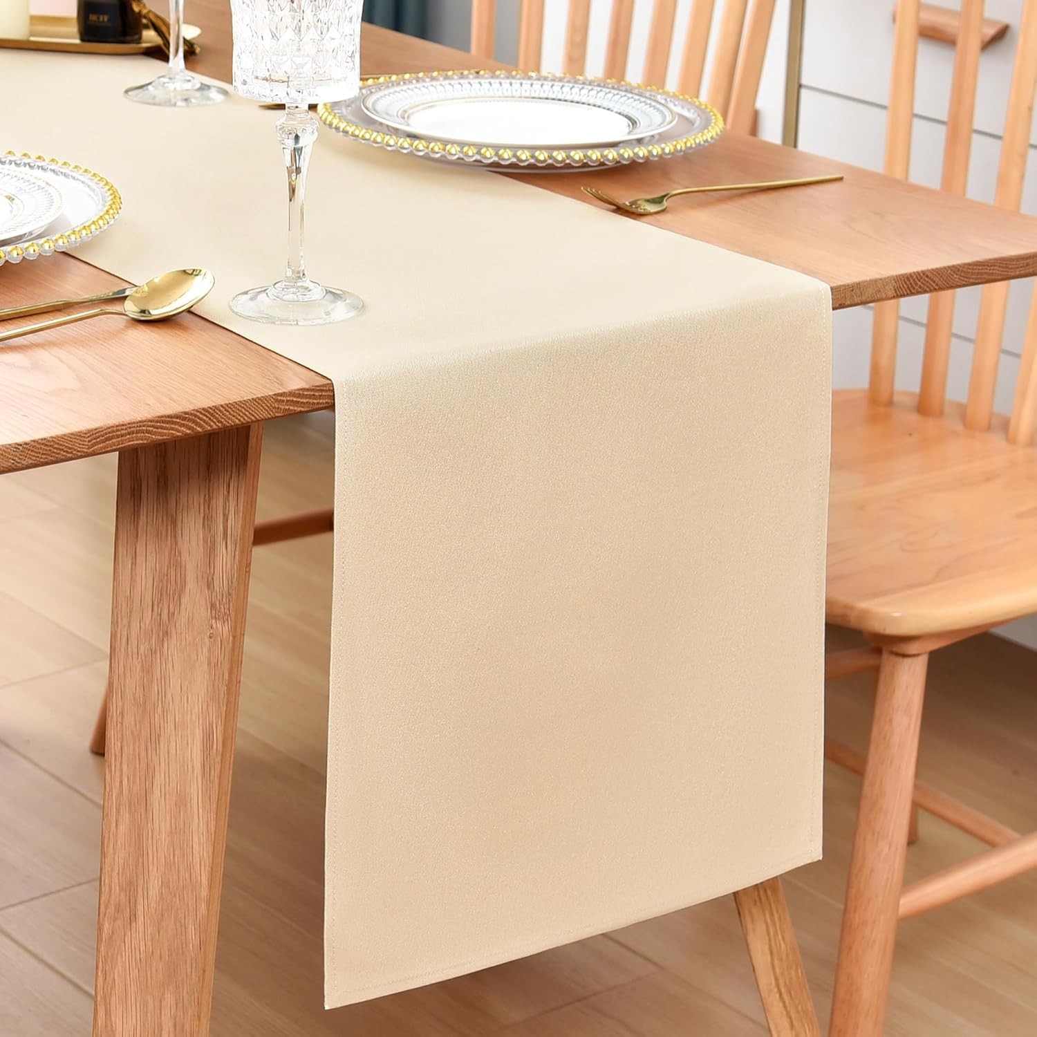 Farmhouse Black Table Runner for Dining Coffee Table Dresser Decor