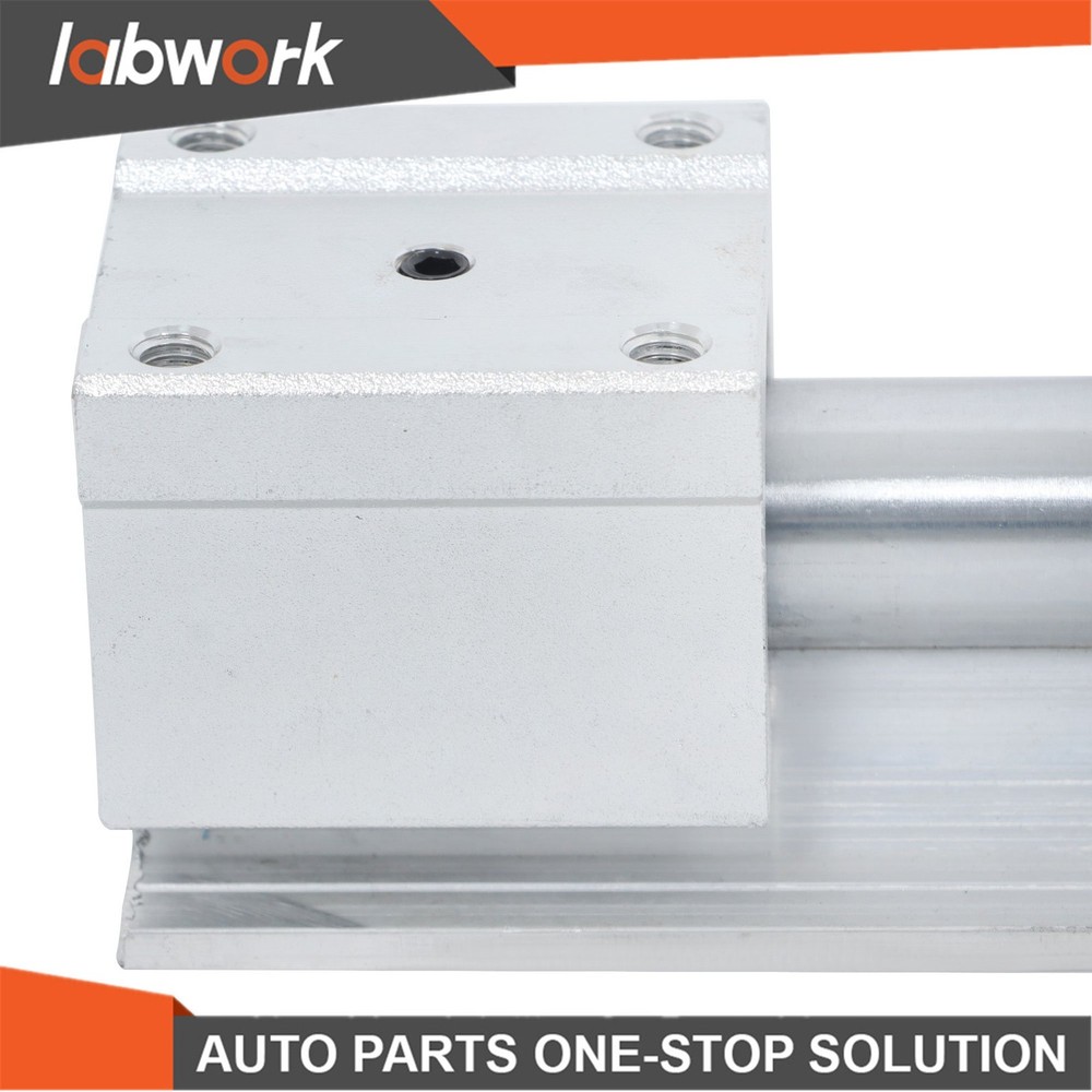 Labwork SBR20 800mm Linear Rail + 4 Square Carriage Blocks for CNC Mills
