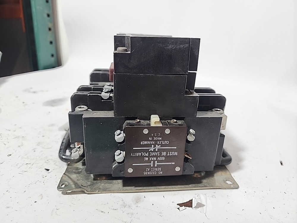 CUTLER HAMMER C50EN3 SIZE 3 REVERSING CONTACTOR