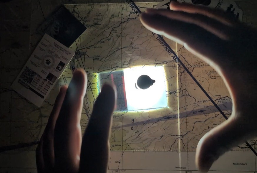 Stakeholder Prepping TACNAV Tactical Analog Rangefinder Map Tool Navigation Card