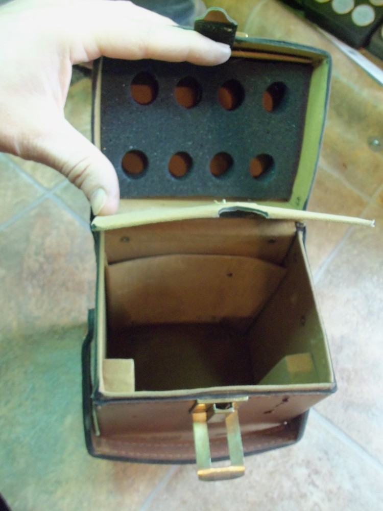 BIRD 43 LEATHER CASE FOR WATTMETER & ELEMENTS