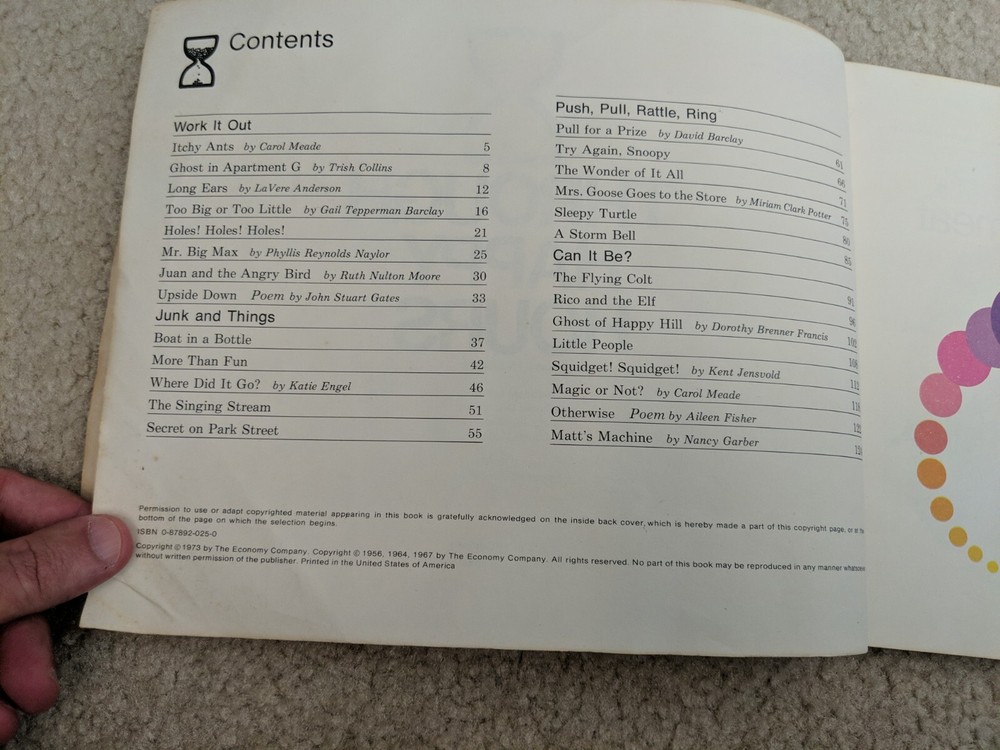 Through Happy Hours Level 5 Reader 1973 Ships Quickly