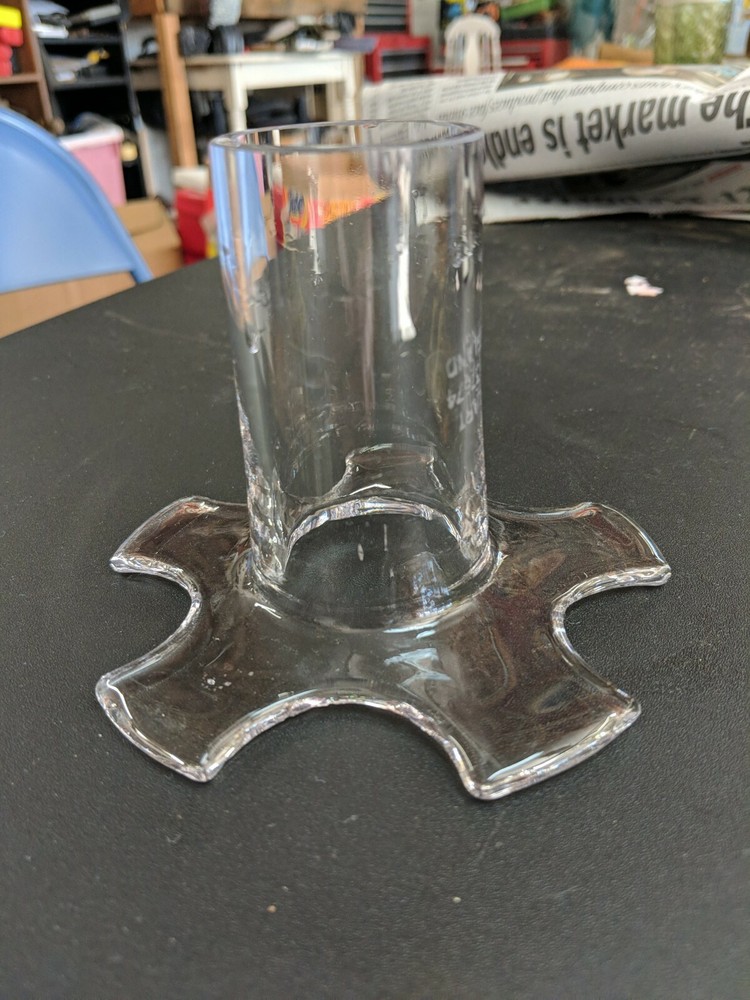 Stuart Vase Flower Holder Insert Made In Englad