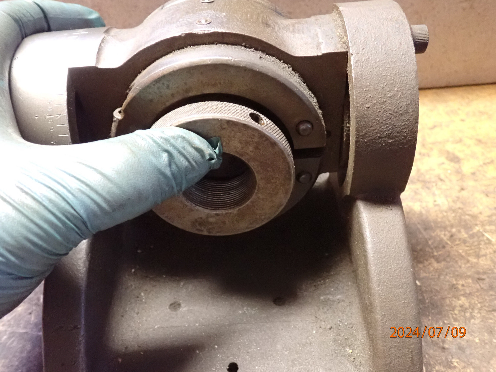 KALAMAZOO INDUSTRIES 5C COLLET FIXTURE ADJUSTABLE ANGLE MACHINIST TOOL