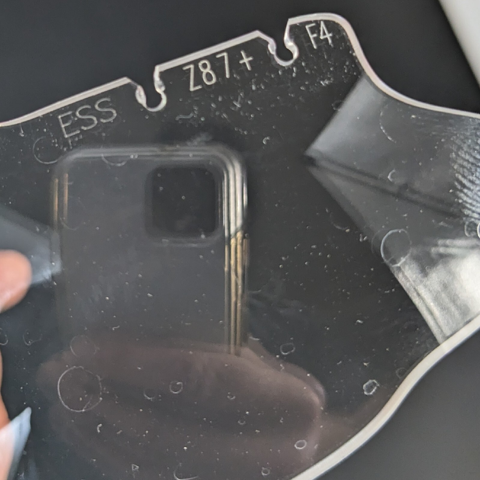 ESS ICE Military GlassesYellow Lense and Clear (Light Scratches)