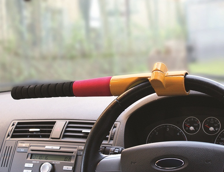 BASEBALL BAT STEERING WHEEL LOCK FOR RENAULT TWINGO