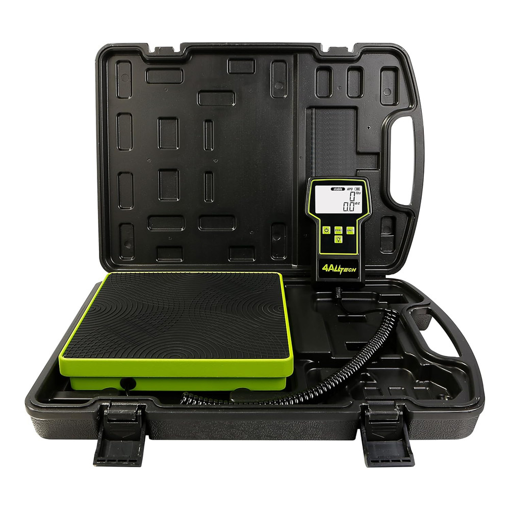 220LBS Electronic Refrigerant Charging Weight Scale High Precision Large Screen