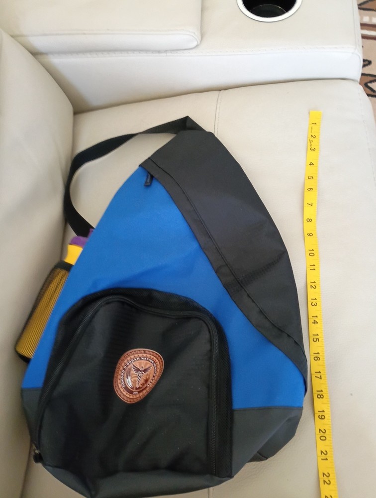 Native American Backpack with Water Bottle