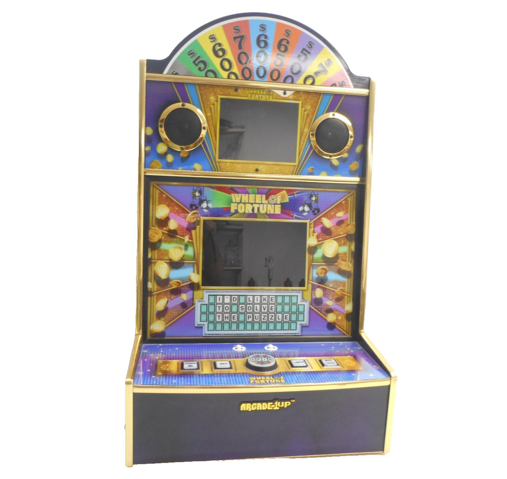Arcade1Up Wheel of Fortune Casinocade Deluxe, Controller Deck SCREEN&Light Bar R