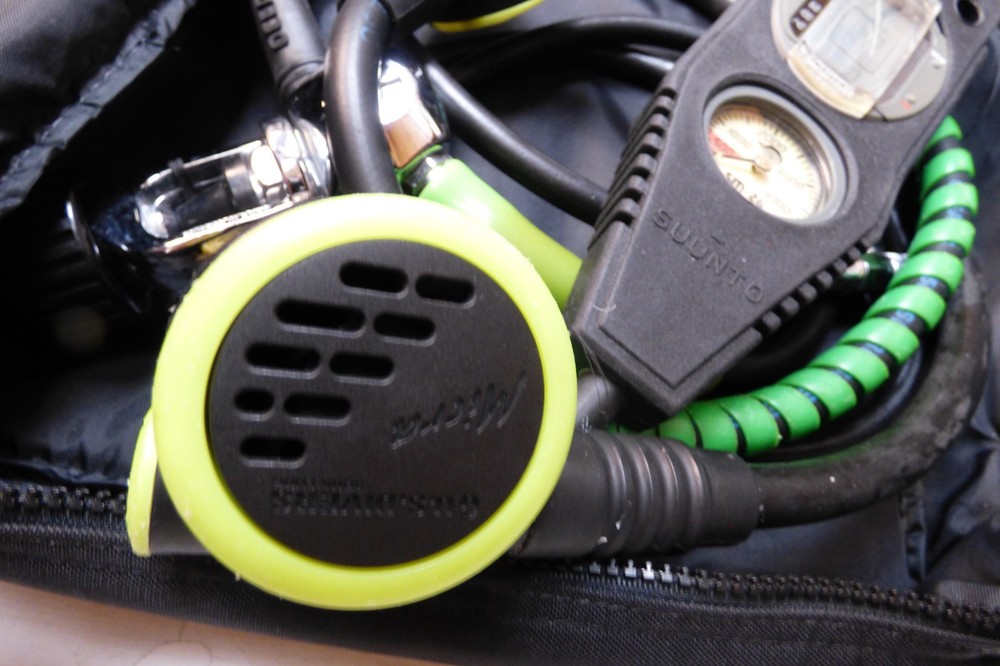 US DIVERS SM26 pres, Regulator, w Suunto SOLUTION Computer, 1st 2nd Stage Bundle