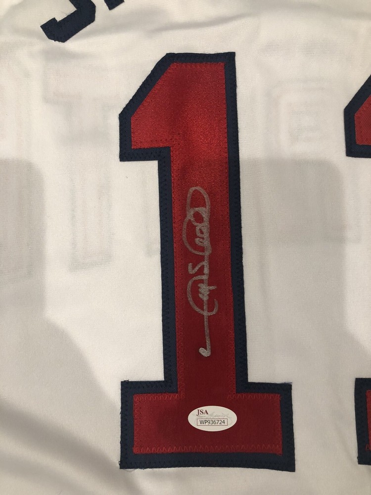 Gary Sheffield Signed Jersey Braves JSA COA Auto Autographed