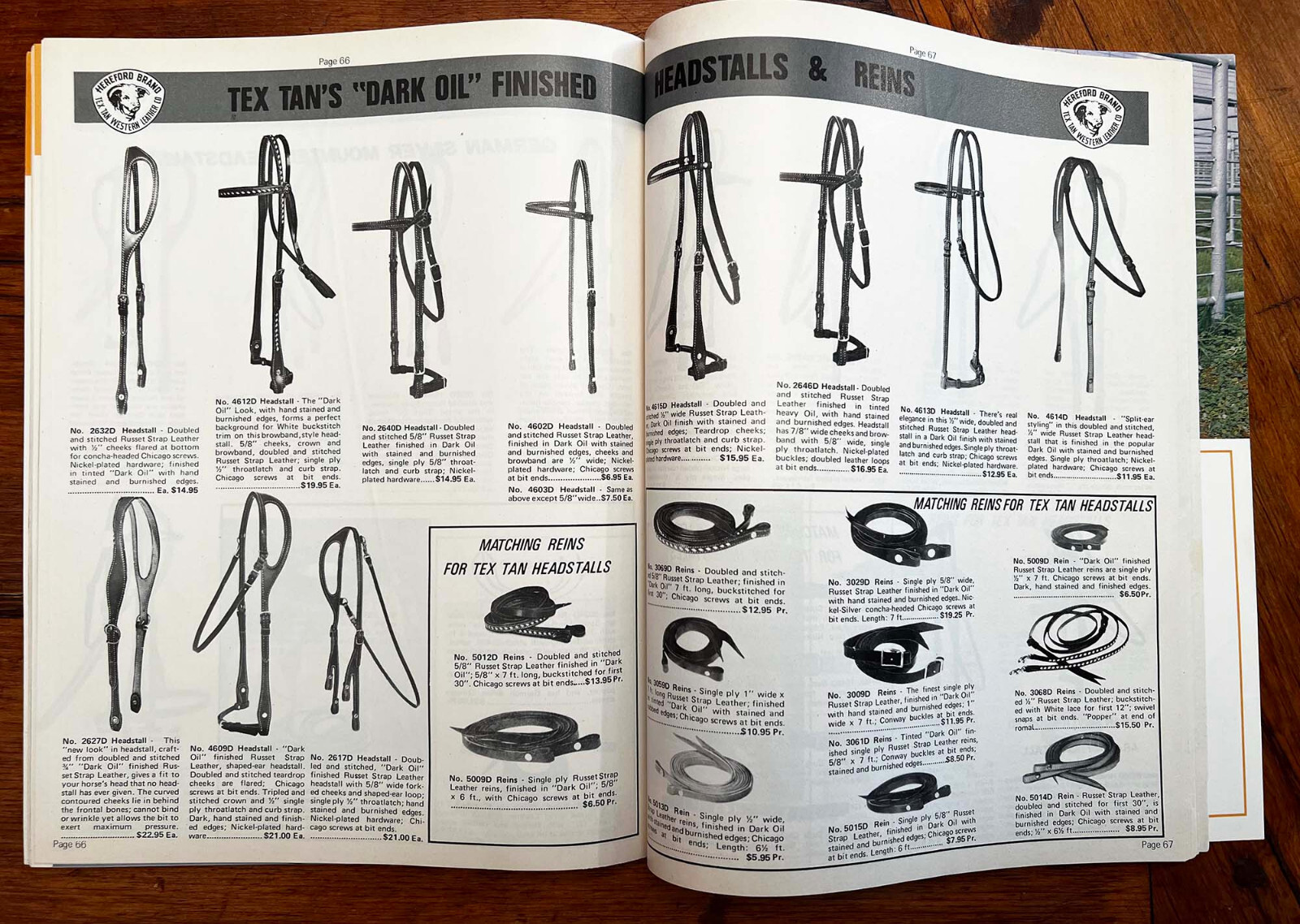 Vintage 1976 Original RAWHOUSER'S SADDLELOG Crawford NB Catalog No. 86