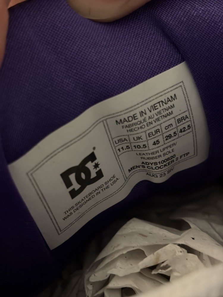 DC x FTP Clocker 2 - US 11.5