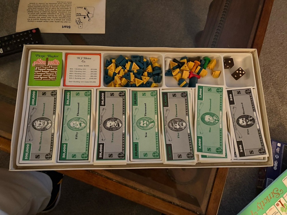 Strictly Pittsburgh Board Game 1979 - Complete
