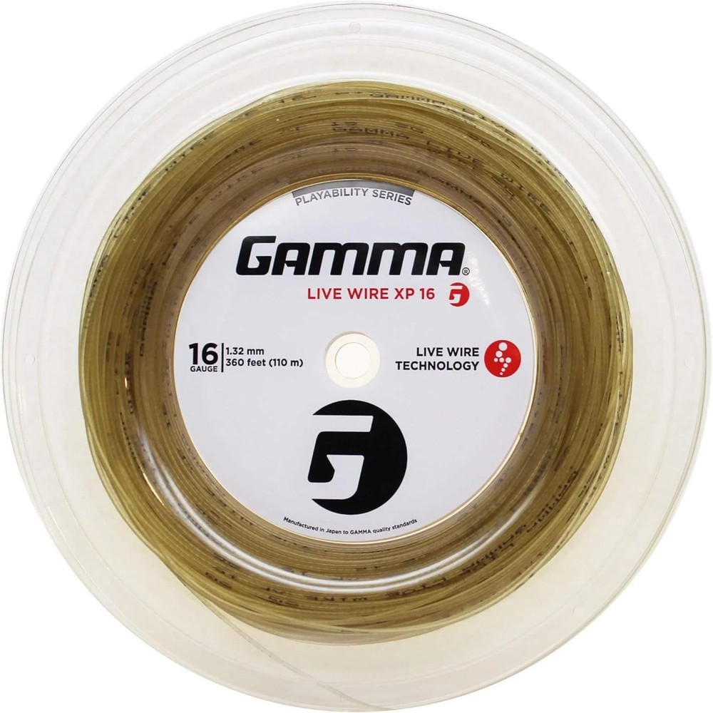 Gamma Live Wire XP Tennis String, Power & Control