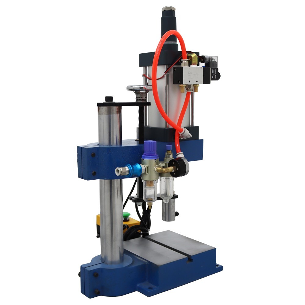 1100Lb/500kg Pneumatic Punch Machine Foot Switch No Display Controller 110V