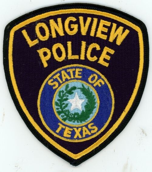 TEXAS TX LONGVIEW POLICE NICE SHOULDER PATCH SHERIFF