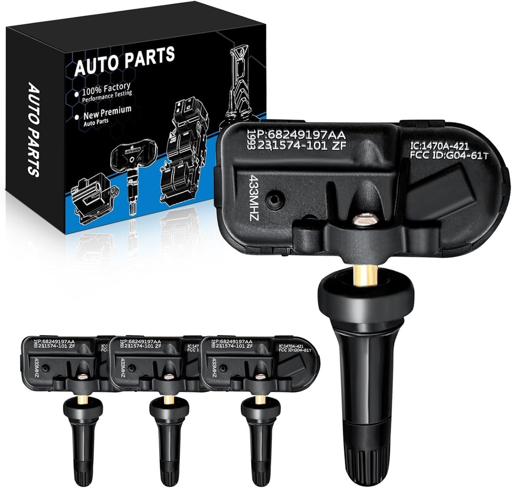 Tire Pressure Sensor Pre-Programmed 434Mhz TPMS Sensor For:-Ram 1500 2500 3500 F
