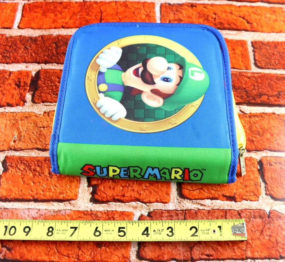 2014 Nintendo Super Mario 3DS DS ZIP CASE