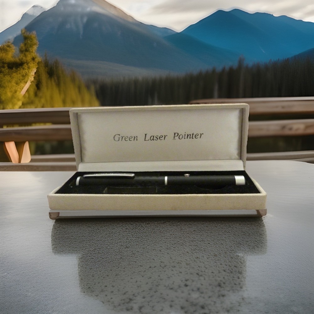 Green Laser Pointer Gift Storage Box