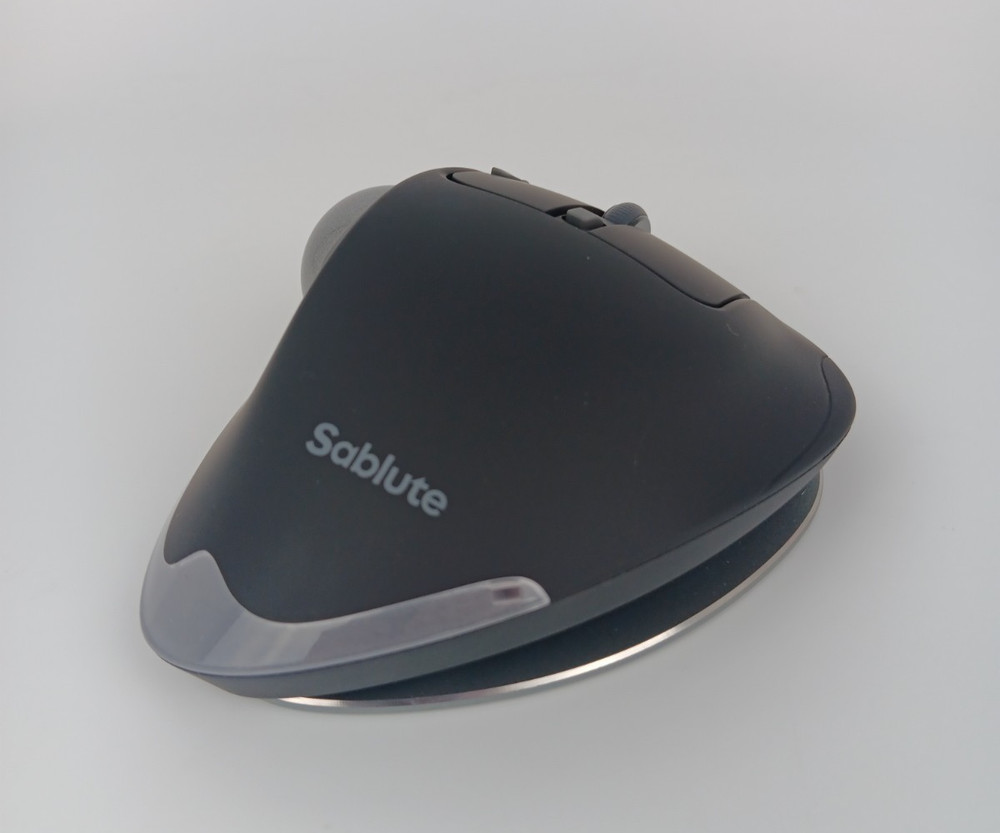 SABLUTE MA M1Pro Wireless Trackball Mouse, Ergonomic, Bluetooth with 5 Level DPI