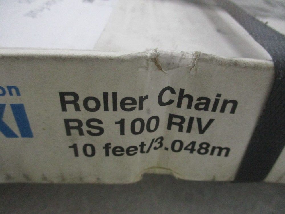 TSUBAKI RS100RIV ROLLER CHAIN 10', AB0036