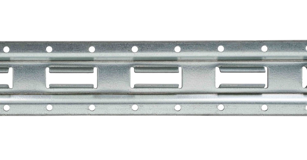 (8 Pack) E Track Vertical 5 ft. Galvanized Made in USA