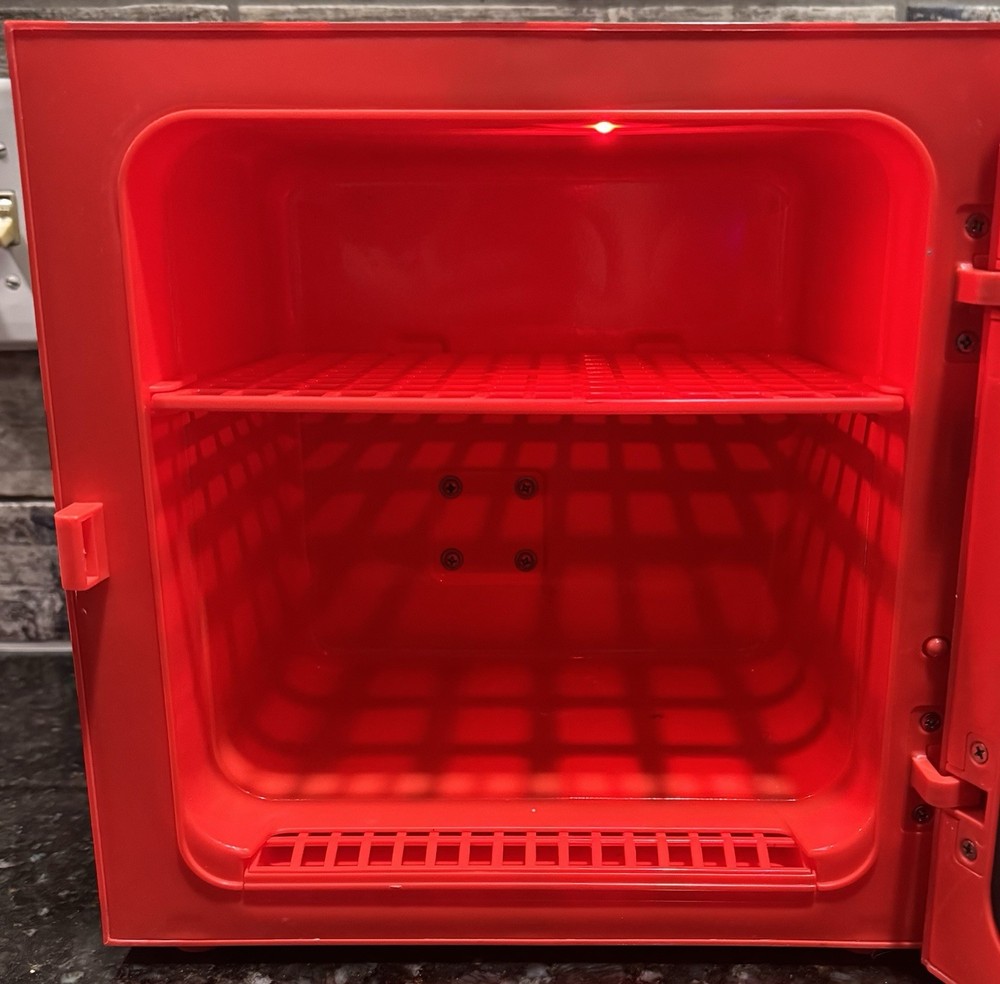 Minecraft Red TNT 9 Can Mini Fridge Light Up LED Lighting