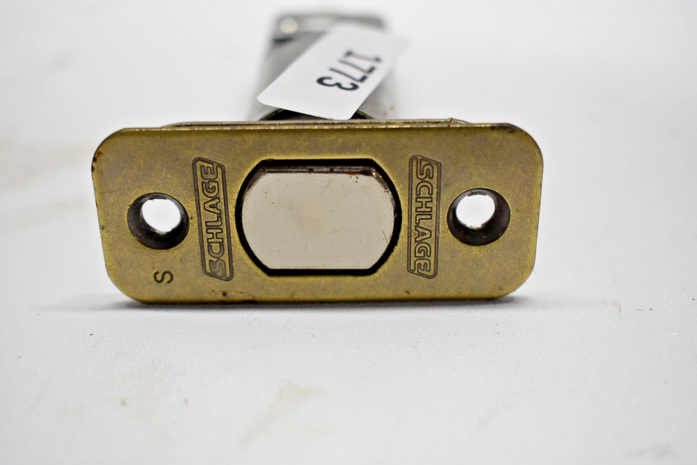 SCHLAGE ANTIQUE BRASS DEADBOLT LATCH