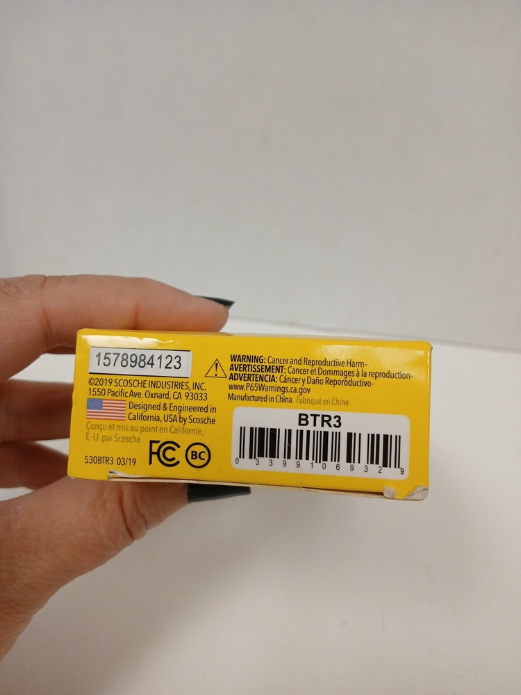 Scosche Wireless Audio Receiver Clip BTFREQ