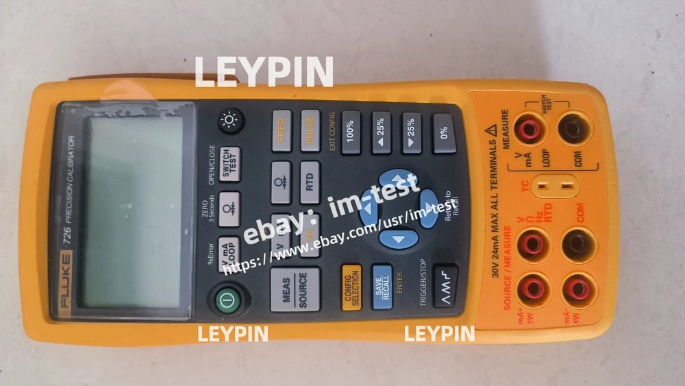 Fluke 726 Multifunction Process Calibrator Calibrated /tested good#im