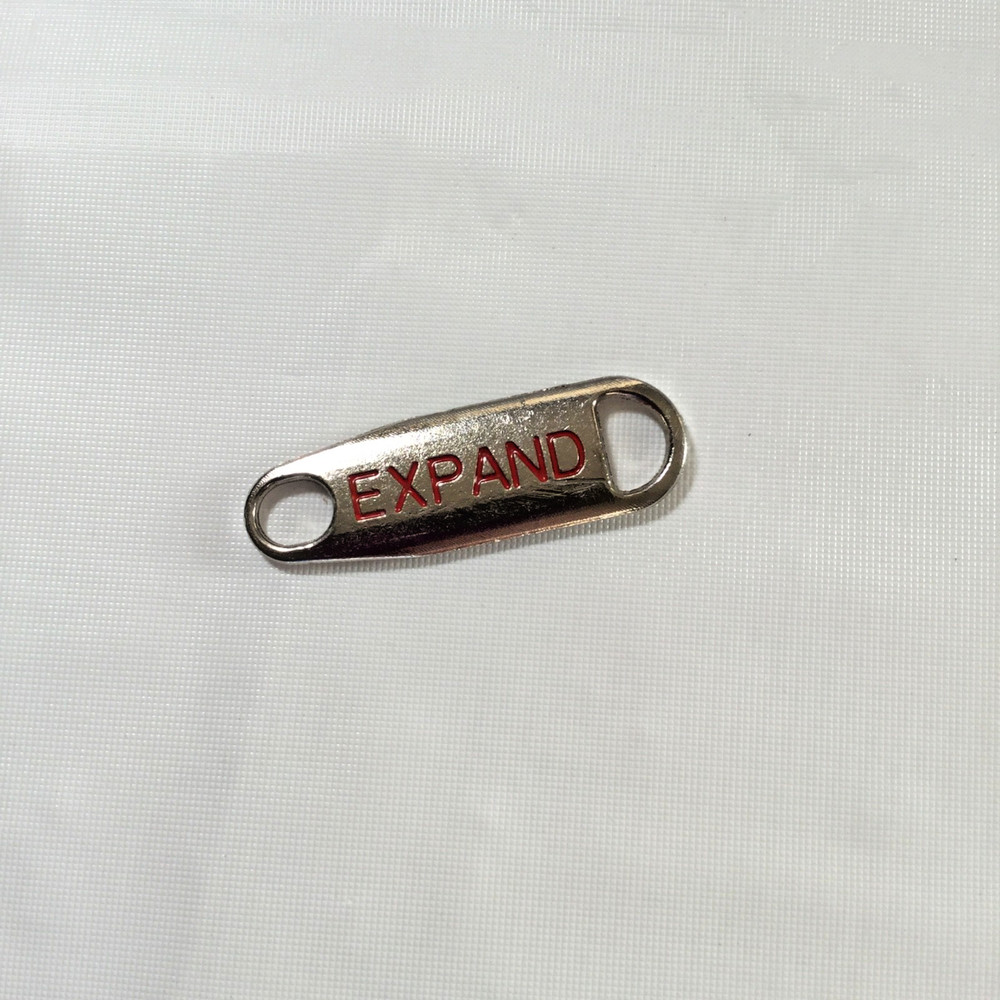 One Replacement Zipper Pull EXPAND Expander Expansion for Suitcases Luggage