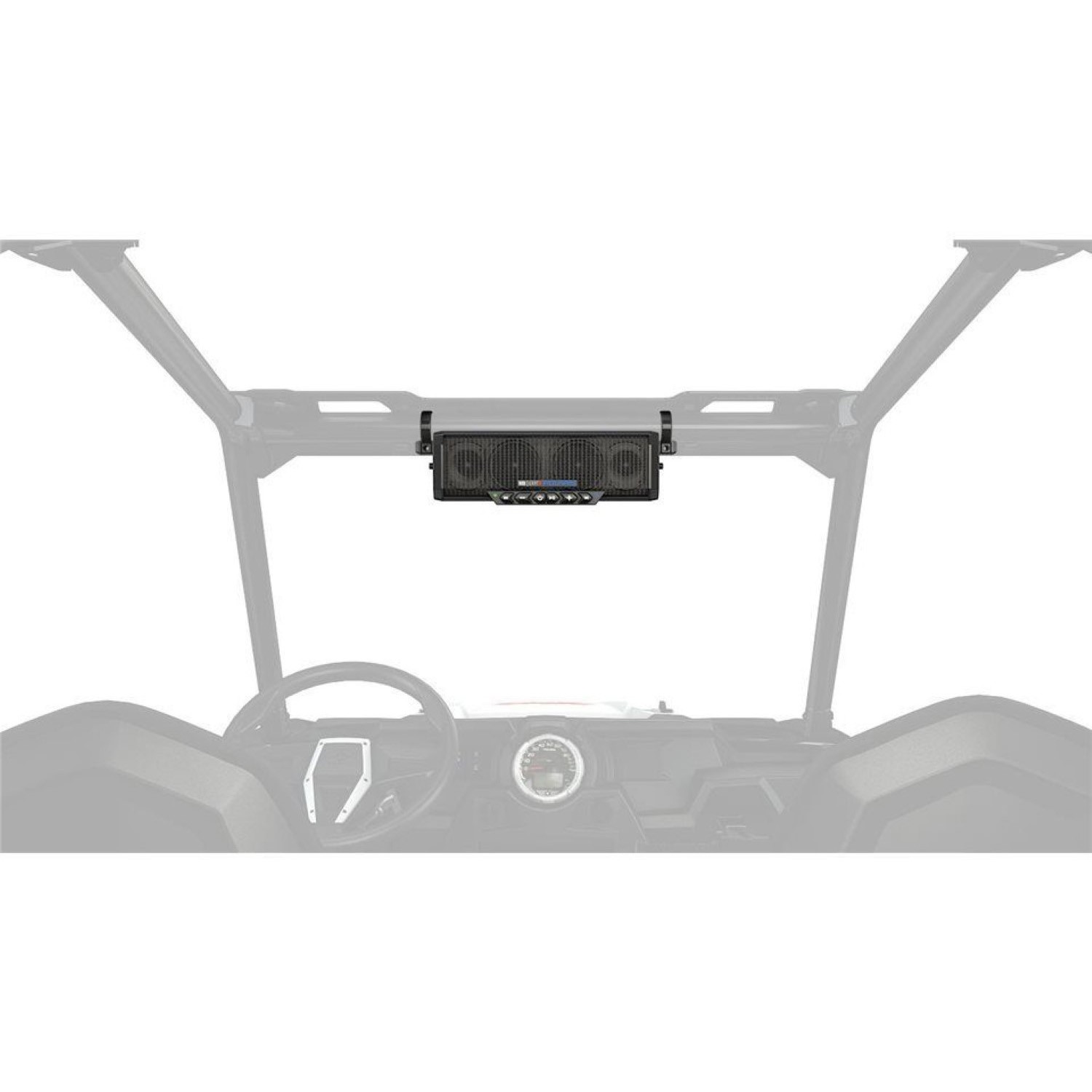Polaris RZR New OEM, Dual Mid-Range/Mid Bass Sound Bar 4 by MB Quart, 2881230