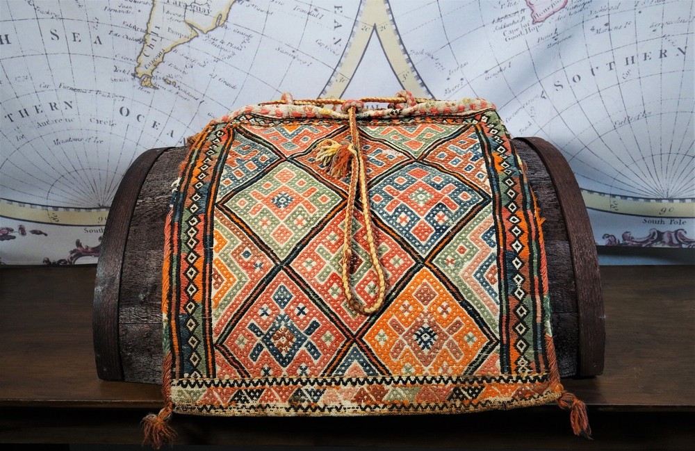 Antique Persian Saddle Bag