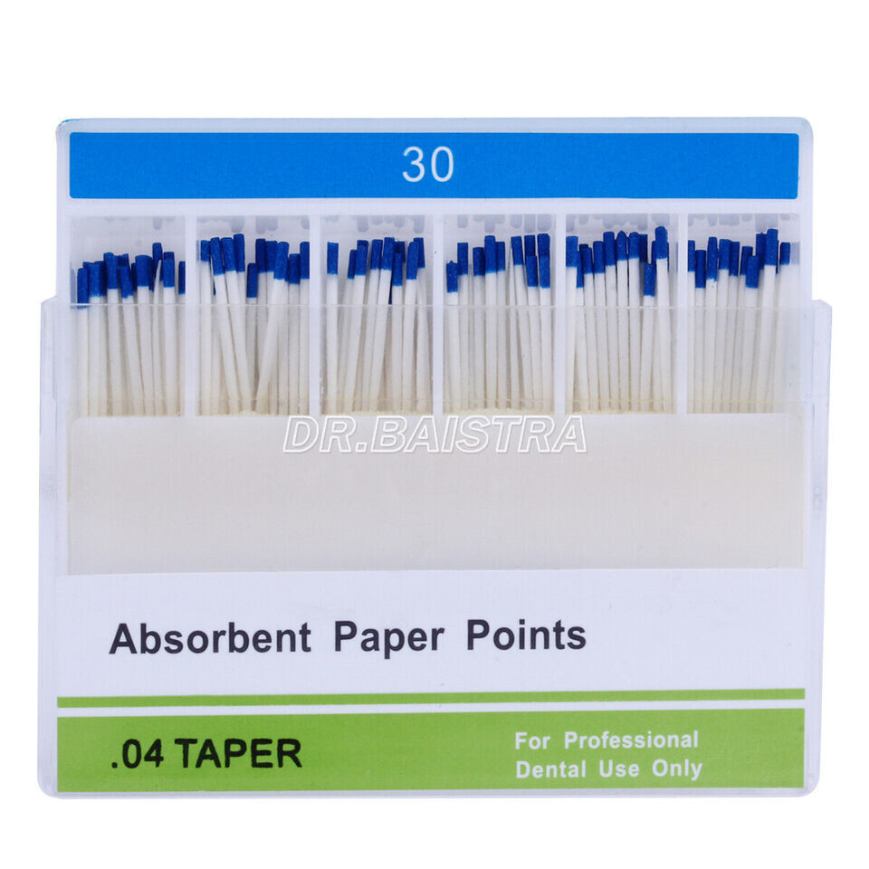 AZDENT Dental Gutta Percha Points &Absorbent Paper Points Taper Coded Endodontic