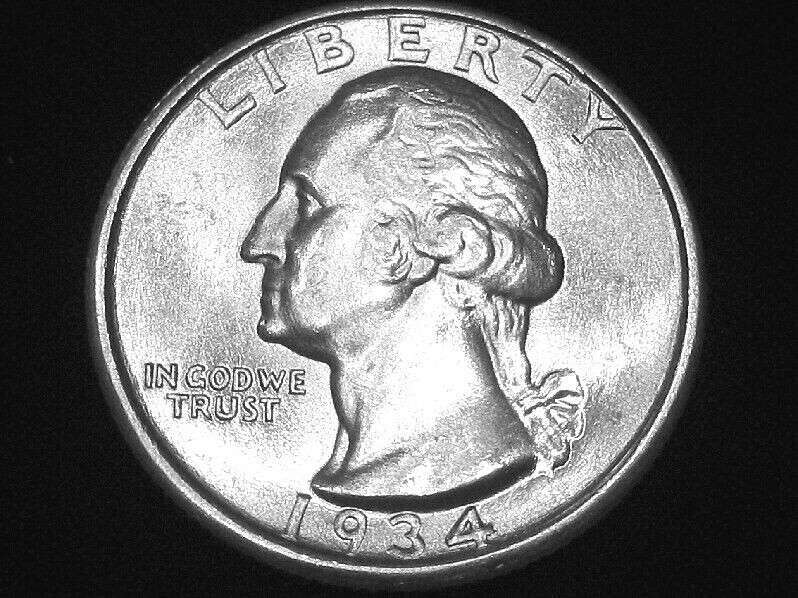 1934 Washington Quarter --- Gem Uncirculated