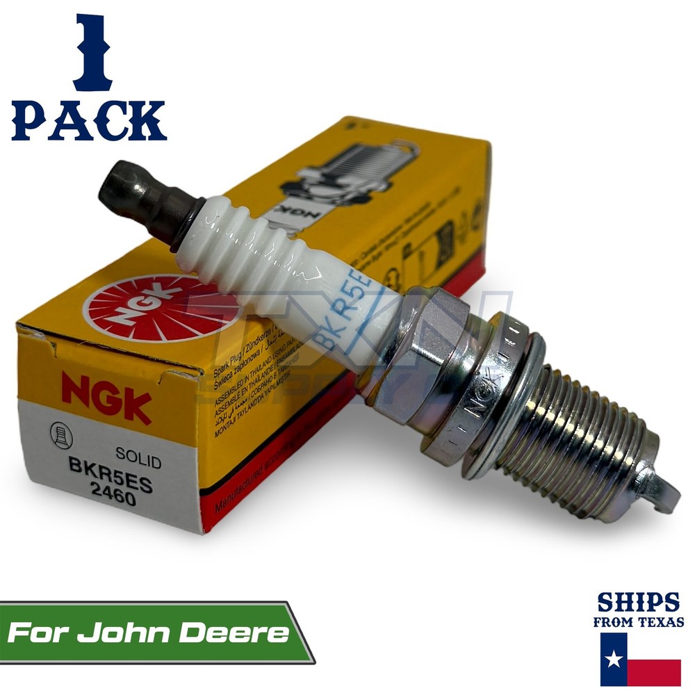 1 Pack NGK Spark Plug - For John Deere Lawn Tractor E140 M78543