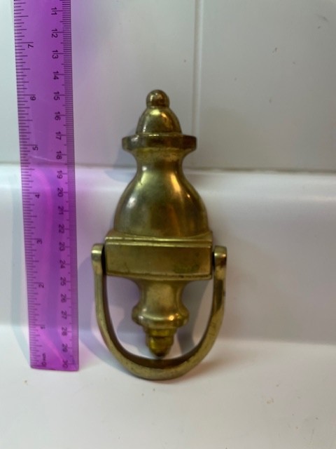 Brass Door Knocker Urn Design