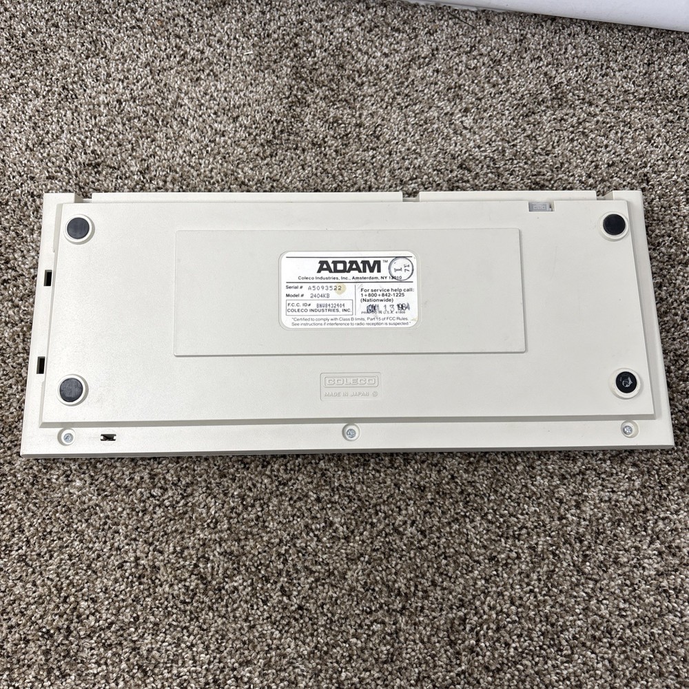 Adam Computer Keyboard TESTED READ