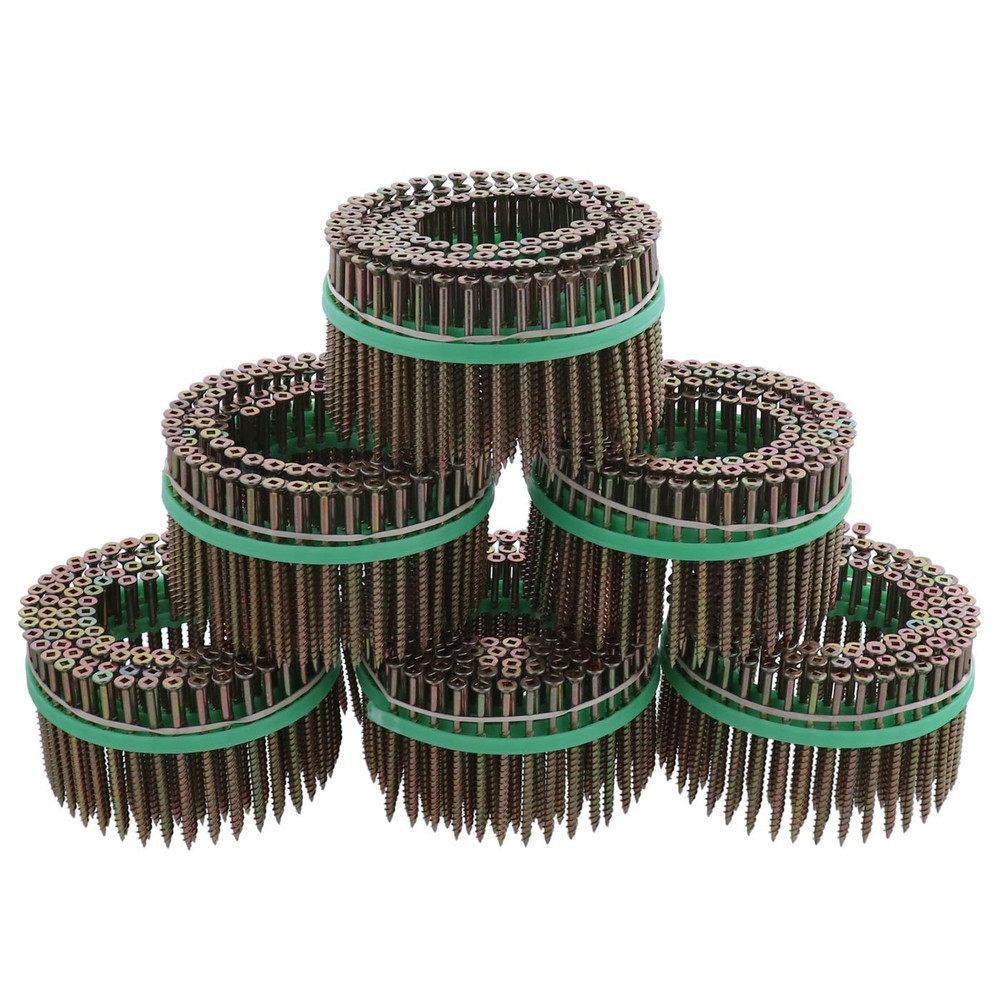 MURO® #8 x 3" Twinfast Coarse Thread Bugle Head #2 Square Drive Sharp Point