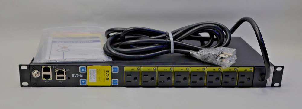 Eaton EMAT08-10 PDU Managed Rack - Black